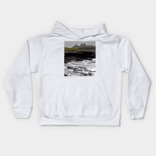 Dunstanburgh Castle, Northumberland Kids Hoodie